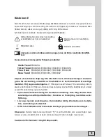 Preview for 3 page of Cylinda Nova Trend E9004390 User Manual