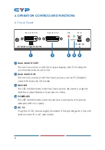 Preview for 6 page of CYP CDVI-2DDS Operation Manual