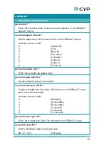 Preview for 15 page of CYP CH-2538TXM-TB Operation Manual