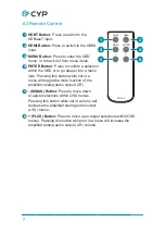 Preview for 12 page of CYP CH-2540RX Operation Manual