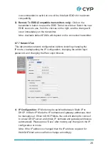 Preview for 31 page of CYP CH-2540RX Operation Manual