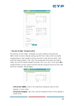 Preview for 29 page of CYP CH-U331TX Operation Manual