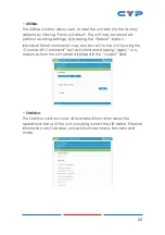 Preview for 71 page of CYP CH-U331TX Operation Manual