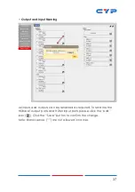 Preview for 43 page of CYP CPLUS-662CVEA Operation Manual