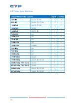 Preview for 16 page of CYP CPLUS-V11PE2 Operation Manual