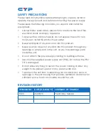 Preview for 4 page of CYP CPLUS-V11SE2 Operation Manual