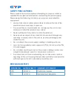 Preview for 4 page of CYP DCT-28 Operation Manual