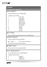 Preview for 24 page of CYP DS-MSC14-4K22 Operation Manual