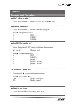 Preview for 25 page of CYP DS-MSC14-4K22 Operation Manual