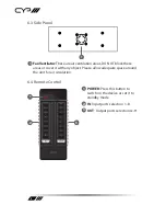 Preview for 10 page of CYP OR-HD88S Operation Manual