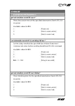 Preview for 29 page of CYP PUV-1630TXWP-EU Operation Manual