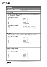 Preview for 28 page of CYP PUV-1H4HPL-AVLC Operation Manual