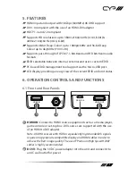 Preview for 7 page of CYP RE-101-4K22 Operation Manual