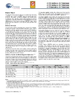 Preview for 6 page of Cypress Semiconductor FLEx18 CY7C0830AV Specification Sheet