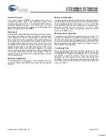 Preview for 9 page of Cypress Semiconductor FLEx36 CY7C0850AV Specification Sheet