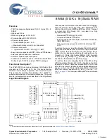 Cypress Semiconductor MoBL CY62157EV30 Specification Sheet preview