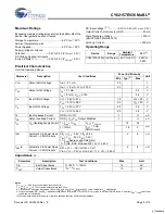 Preview for 4 page of Cypress Semiconductor MoBL CY62157EV30 Specification Sheet