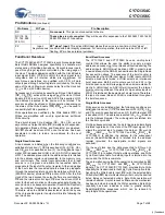 Preview for 7 page of Cypress Semiconductor Perform CY7C1354C Manual