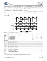 Preview for 12 page of Cypress Semiconductor Perform CY7C1354C Manual