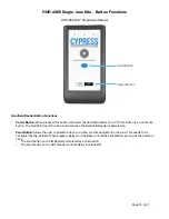 Preview for 13 page of Cypress HHR-4000 Product Manual