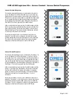 Preview for 15 page of Cypress HHR-4000 Product Manual