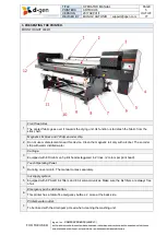 Preview for 5 page of d.gen Artrix H8 Operator'S Manual