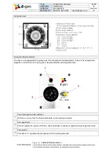 Preview for 57 page of d.gen Artrix H8 Operator'S Manual