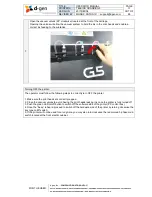 Preview for 17 page of d.gen Teleios Grande G5 Operator'S Manual