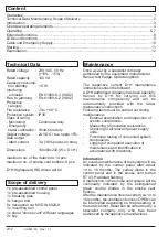 Preview for 2 page of D+H RZN 4503-T Instructions For Use Manual