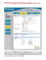 Preview for 42 page of D-Link AirPlus DP-G310 Manual