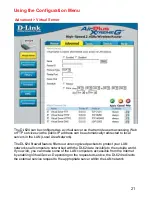 Preview for 21 page of D-Link AirPlusXtremeG DI-624 Manual