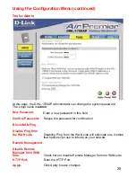 Preview for 25 page of D-Link AirPremier DWL-1700AP Manual