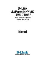 D-Link AirPremier DWL-7100AP Manual preview