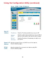 Preview for 18 page of D-Link Airspot
DSA-3100 Manual