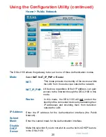 Preview for 20 page of D-Link Airspot
DSA-3100 Manual