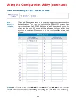 Preview for 26 page of D-Link Airspot
DSA-3100 Manual