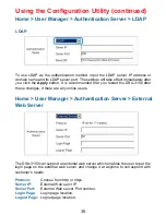 Preview for 36 page of D-Link Airspot
DSA-3100 Manual