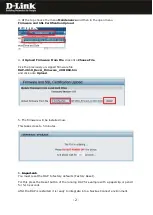 Preview for 2 page of D-Link DAP-2230 Manual To Install The Firmware