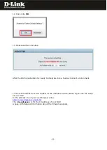 Preview for 5 page of D-Link DAP-2230 Manual To Install The Firmware