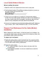 Preview for 5 page of D-Link DCM202 - Express Ethernetwork DOCSIS 2.0 Cable Modem Manual