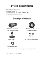 Preview for 2 page of D-Link DCS-1110 - Network Camera Quick Install Manual