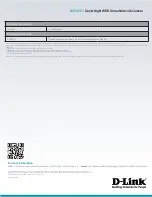 Preview for 4 page of D-Link DCS-6111 Specifications