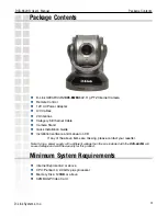 Preview for 3 page of D-Link DCS-6620G - Network Camera User Manual