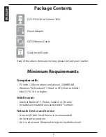 Preview for 2 page of D-Link DCS-931L Cloud Camera 1050 Quick Install Manual