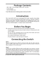 Preview for 2 page of D-Link DES-1005P Quick Install Manual