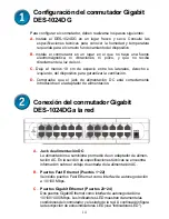 Preview for 14 page of D-Link DES-1024DG Quick Installation Manual