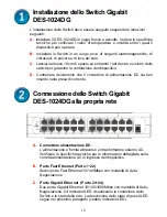 Preview for 18 page of D-Link DES-1024DG Quick Installation Manual