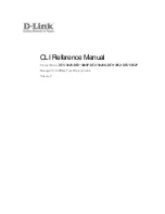 D-Link DES-3028 Cli Reference Manual preview