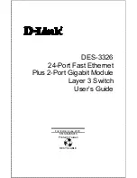 D-Link DES-3326 User Manual preview