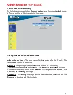 Preview for 9 page of D-Link DFL-80 User Manual